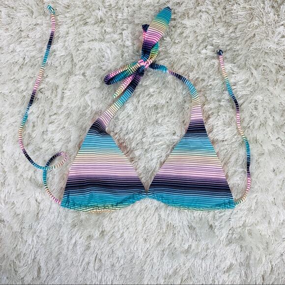 Victoria's Secret Triangle Swim Top Small - Picture 1 of 4